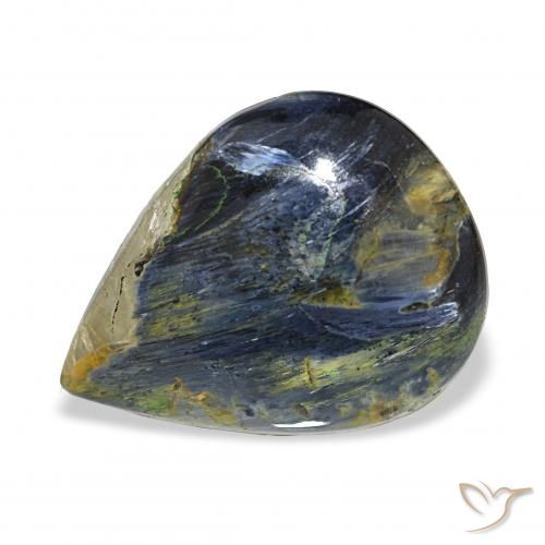 10.57ct Multicolorido Pietersite, Formato de pêra, Opaco