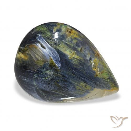 Pietersite Multicolorido Natural 10.57ct, Formato de pêra, Opaco