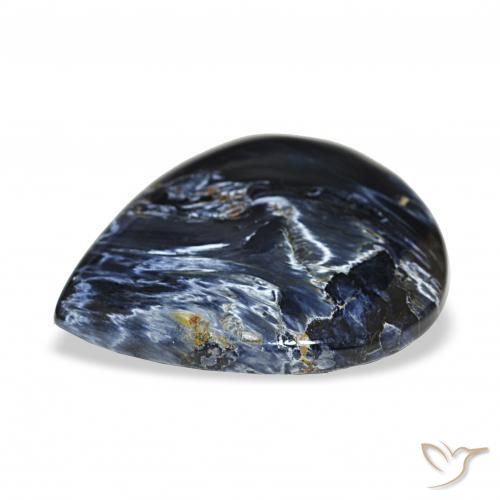 Pietersite Multicolorido Natural 9.97ct, Formato de pêra, Opaco