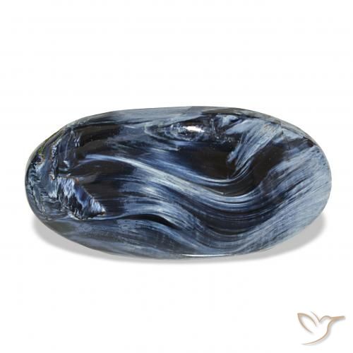 12.19ct Multicolorido Pietersite, oval, Opaco