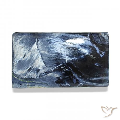 Pietersite Multicolorido Natural 13.37ct, baguete, Opaco