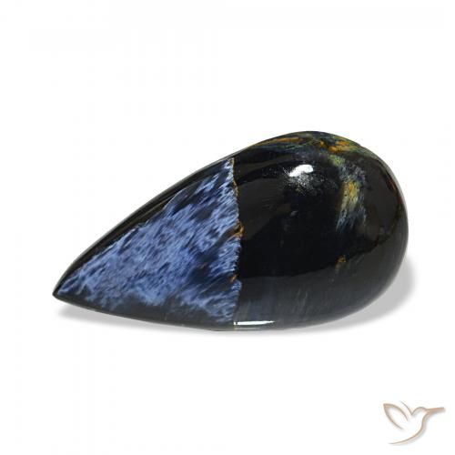 10.10ct Multicolorido Pietersite, Formato de pêra, Opaco