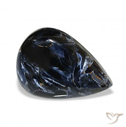 Pietersite Multicolorido Natural 13.22ct, Formato de pêra, Opaco