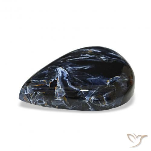 Pietersite Multicolorido Natural 13.22ct, Formato de pêra, Opaco