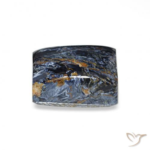 Pietersite Multicolorido Natural 4.87ct, baguete, Opaco