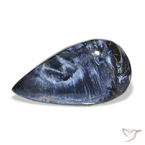 14.07ct Multicolorido Pietersite, Formato de pêra, Opaco