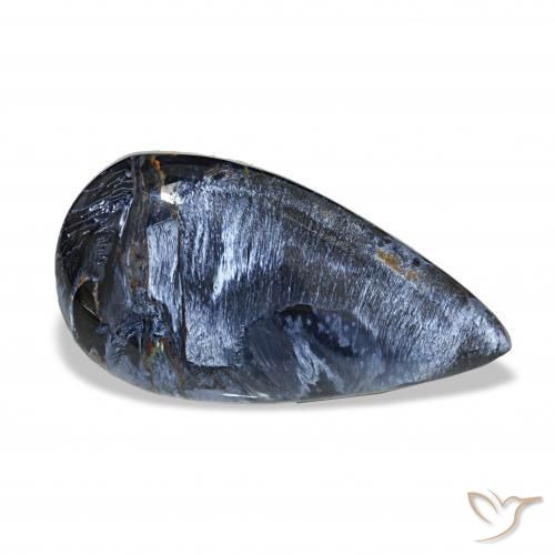 Pietersite Multicolorido Natural 14.07ct, Formato de pêra, Opaco