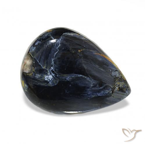 14.93ct Multicolorido Pietersite, Formato de pêra, Opaco