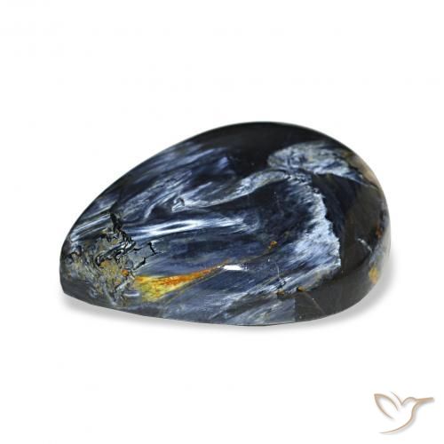 Pietersite Multicolorido Natural 14.93ct, Formato de pêra, Opaco