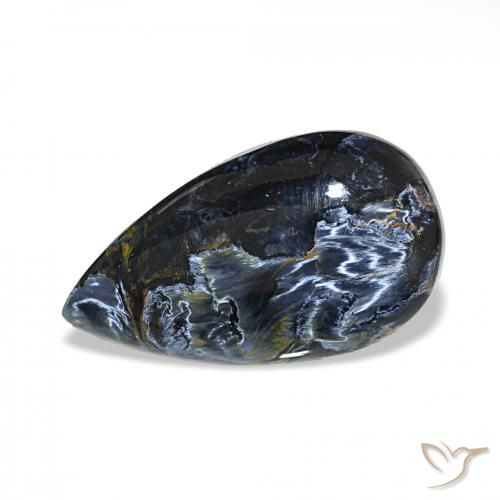 Pietersite Multicolorido Natural 10.32ct, Formato de pêra, Opaco