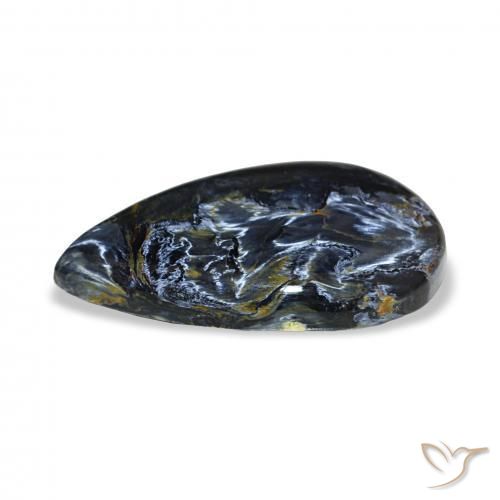 Pietersite Multicolorido Natural 10.32ct, Formato de pêra, Opaco