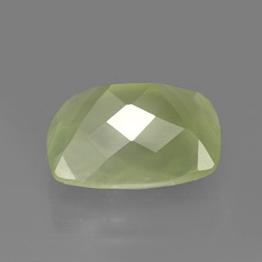 Prehnita verde natural 5,45ct, transparente, transparente/translúcido