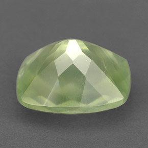 Prehnita verde natural 5,33ct, transparente, transparente/translúcido