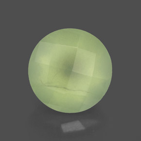 Prehnita verde natural 1,94ct, transparente, transparente/translúcido