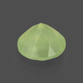 Prehnita verde natural 1,94ct, transparente, transparente/translúcido