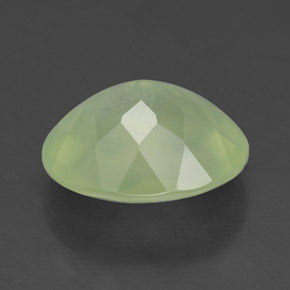 Prehnita verde natural 4,48ct, transparente, transparente/translúcido