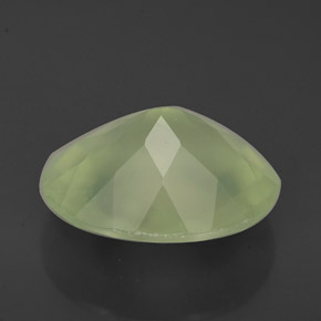 Prehnita verde natural 4,09ct, transparente, transparente/translúcido