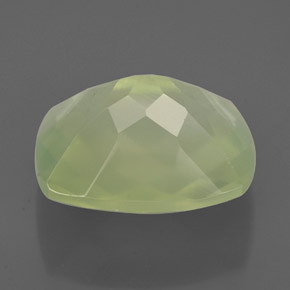 Prehnita verde natural 5,16ct, transparente, transparente/translúcido