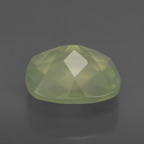 Prehnita verde natural 5,04ct, transparente, transparente/translúcido