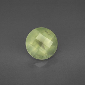 Prehnita verde natural 1,99ct, transparente, transparente/translúcido