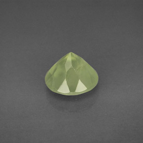 Prehnita verde natural 1,99ct, transparente, transparente/translúcido