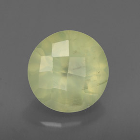 Prehnita verde natural 1,96ct, transparente, transparente/translúcido