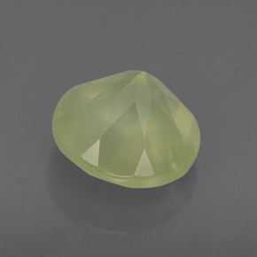 Prehnita verde natural 1,96ct, transparente, transparente/translúcido