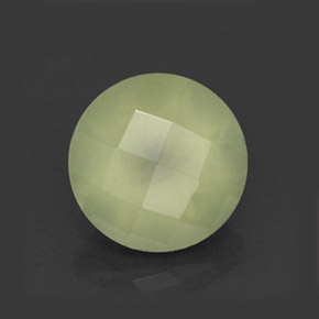 Prehnita verde natural 2,15ct, transparente, transparente/translúcido