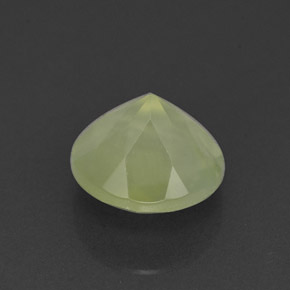 Prehnita verde natural 2,15ct, transparente, transparente/translúcido