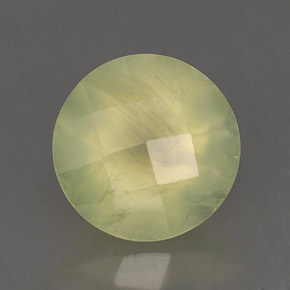 Prehnita verde natural 1,94ct, transparente, transparente/translúcido