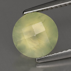Prehnita verde natural 1,94ct, transparente, transparente/translúcido