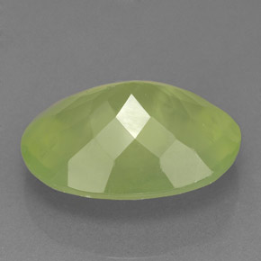 Prehnita verde natural 8,52ct, transparente, transparente/translúcido