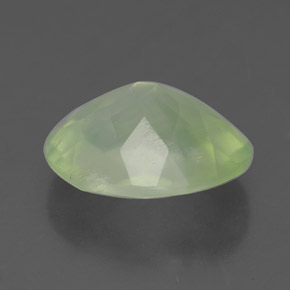 Prehnita verde natural 4,28ct, transparente, transparente/translúcido