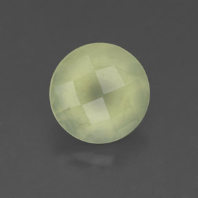 Prehnita verde natural 2,05ct, transparente, transparente/translúcido
