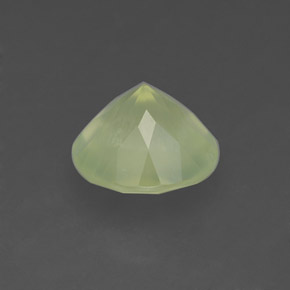 Prehnita verde natural 2,05ct, transparente, transparente/translúcido