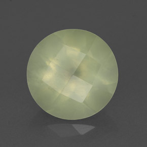 Prehnita verde natural 1,90ct, transparente, transparente/translúcido
