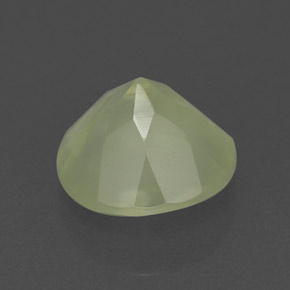 Prehnita verde natural 1,90ct, transparente, transparente/translúcido