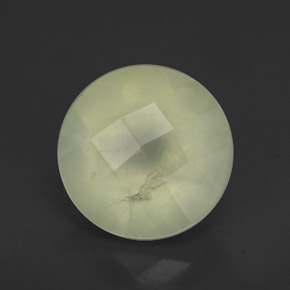 Prehnita verde natural 1,94ct, transparente, transparente/translúcido