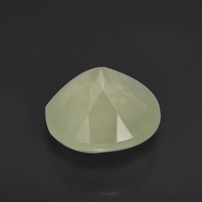Prehnita verde natural 1,94ct, transparente, transparente/translúcido