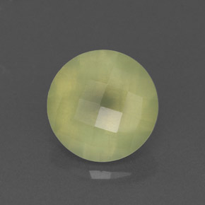 Prehnita verde natural 1,96ct, transparente, transparente/translúcido