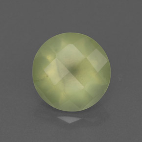 Prehnita verde natural 1,95ct, transparente, transparente/translúcido