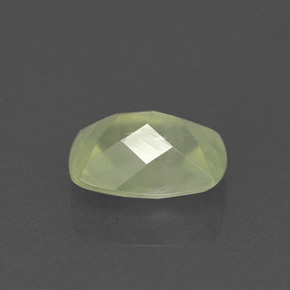 Prehnita verde natural 1,36ct, transparente, transparente/translúcido