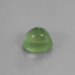 Prehnita verde natural 4,19ct, transparente, transparente/translúcido