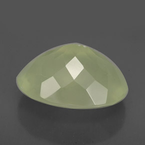 Prehnita verde natural 9,84ct, transparente, transparente/translúcido