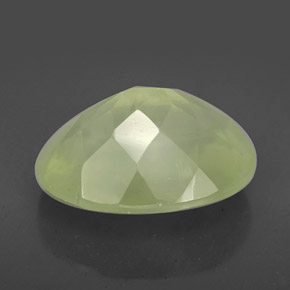 Prehnita verde natural 9,59ct, transparente, transparente/translúcido
