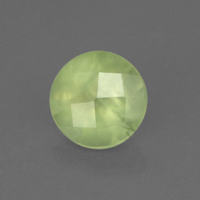 Prehnita verde natural 1,95ct, transparente, transparente/translúcido