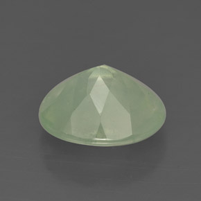 Prehnita verde natural 4,71ct, transparente, transparente/translúcido