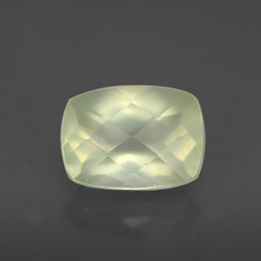 Prehnita verde natural 1,60ct, transparente, transparente/translúcido