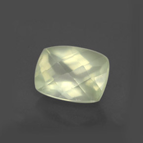 Prehnita verde natural 1,60ct, transparente, transparente/translúcido
