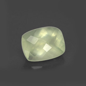 Prehnite Verde Natural 1.45ct, Transparente, Transparente/Translúcido